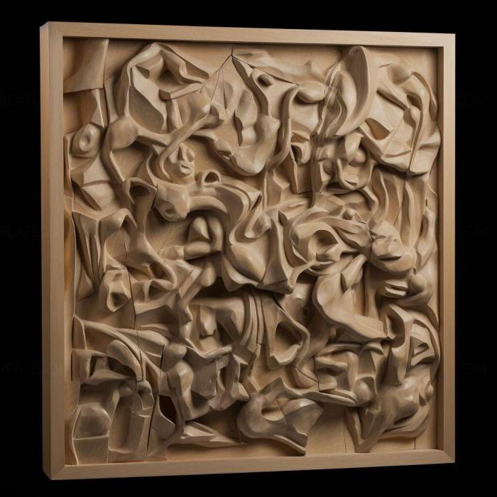 نموذج ثلاثي الأبعاد لآلة CNC 3D Art 